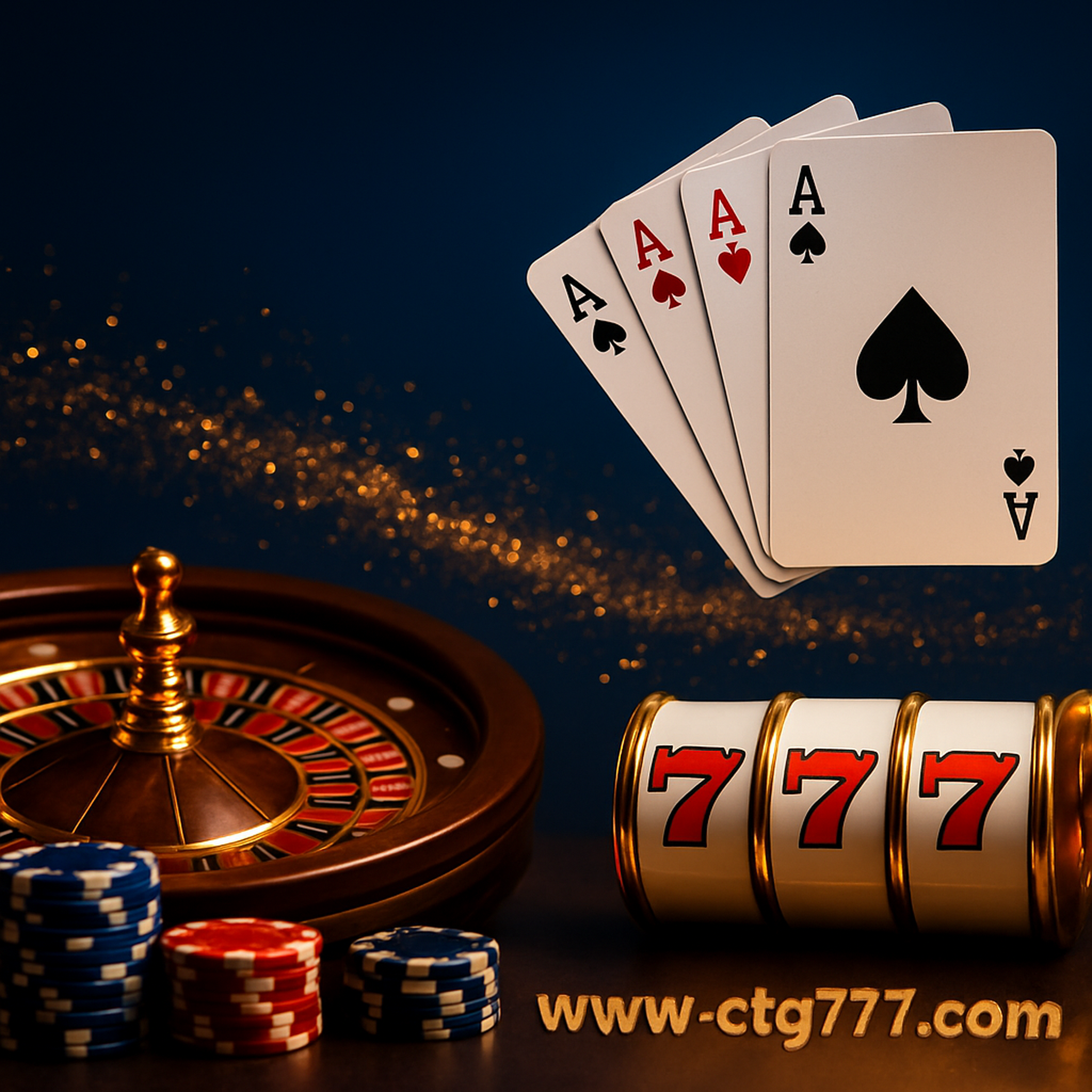 ctg777–এর গেম লবিকে প্রতিনিধিত্বকারী আর্কেড রীল, রুলেট চাকা ও লাইভ ডিলারদের একটি উজ্জ্বল সমাহার